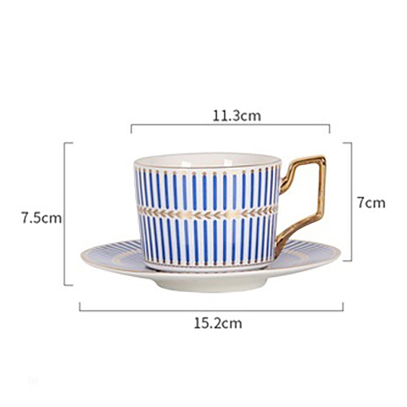 220mm Moroccan Cup & Saucer-C