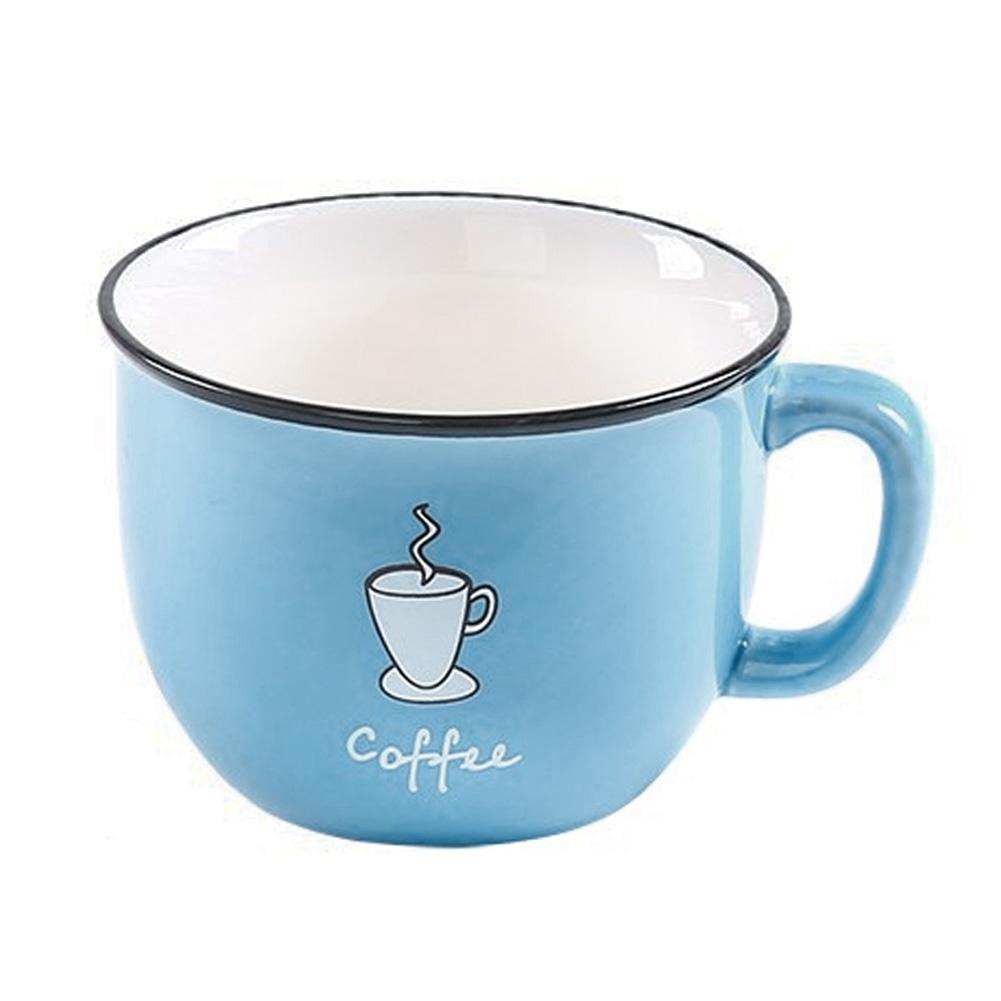 300ml blue mug