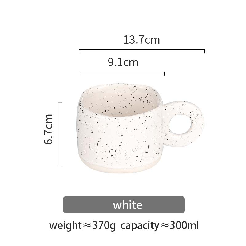 300ml white mug