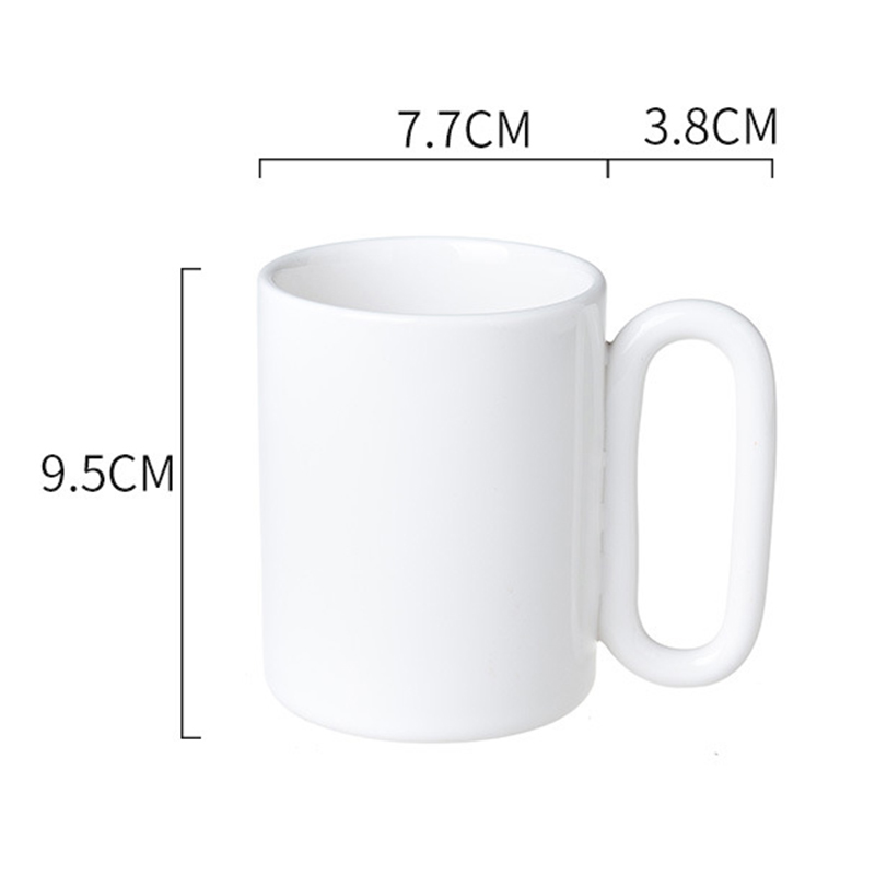 Біла чашка 300 мл
