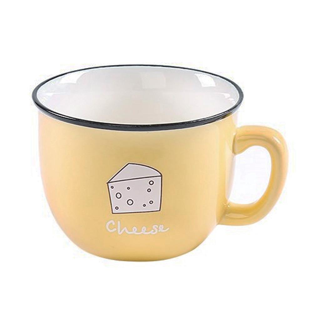 300ml yellow mug