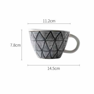 330ml Cup & Saucer-A