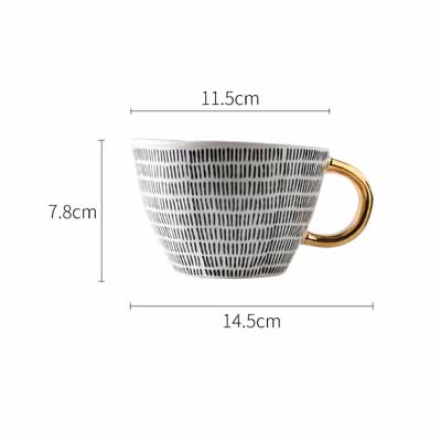 330ml Cup & Saucer-D