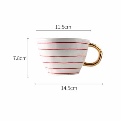 330ml Cup & Saucer-H