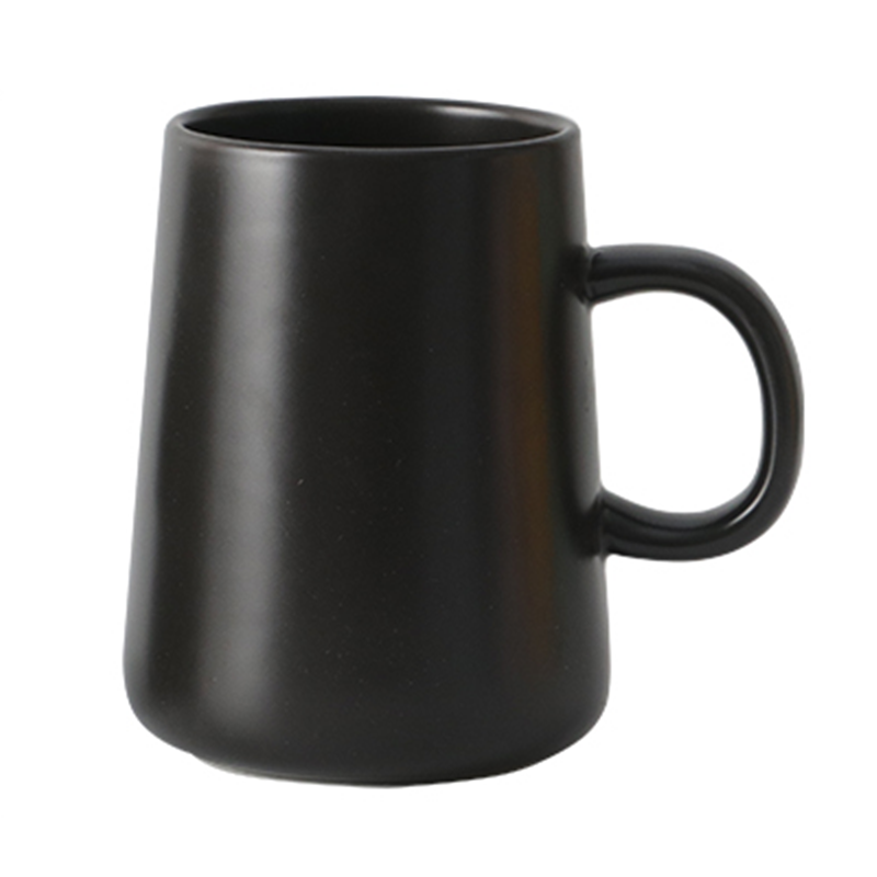 380ml black mug