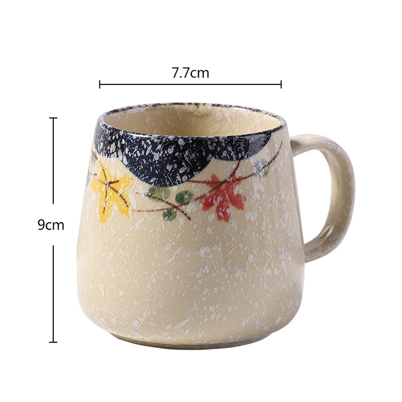 380ml leaf mug