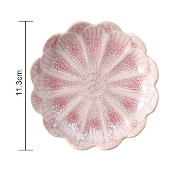 4.5 इन्च गुलाबी प्लेट