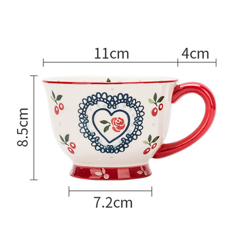 450ml Breakfast Cherry Mug