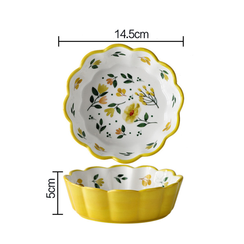 5.5 inch yellow bowl