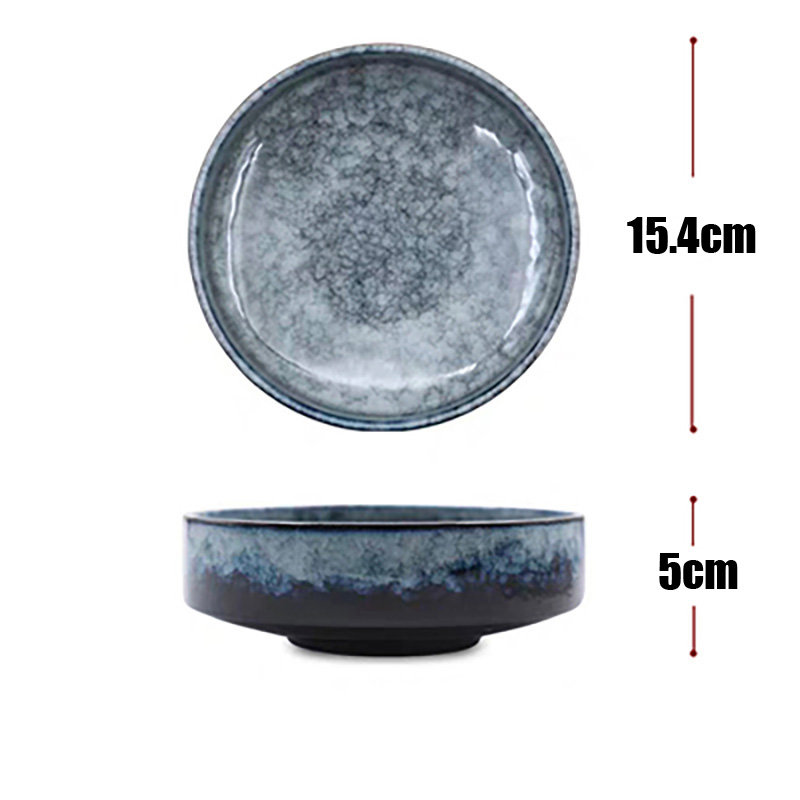 6 inch blue bowl