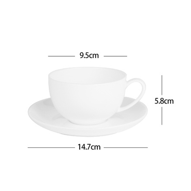 250ml cup and saucer