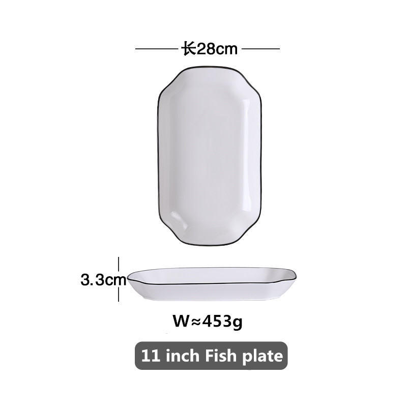 28 cm fish plate_17