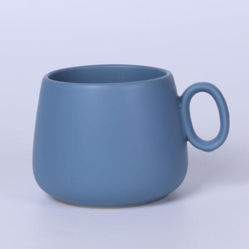 300ml blue mug