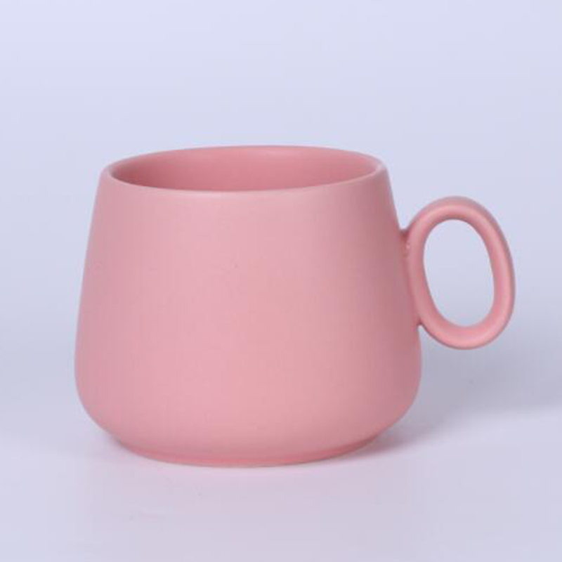 300ml pink mug