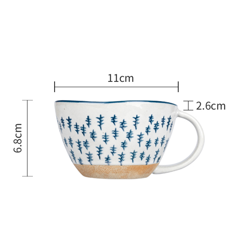 310ml blue mug