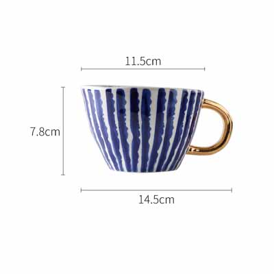 330ml Cup & Saucer-B