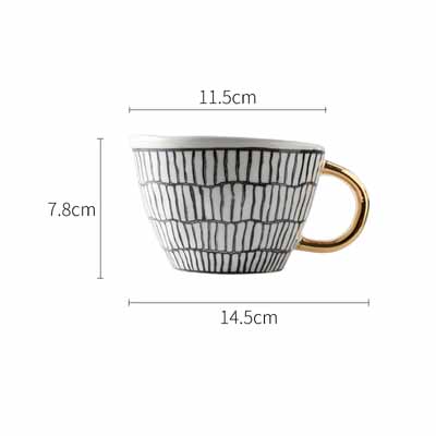 330ml Cup & Saucer-F