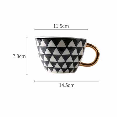 330ml Cup & Saucer-J