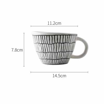 330ml Cup & Saucer-O