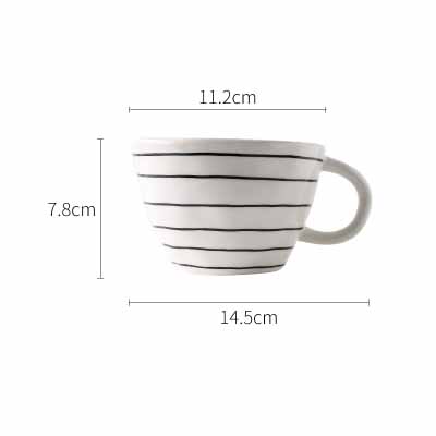 330ml Cup & Saucer-R