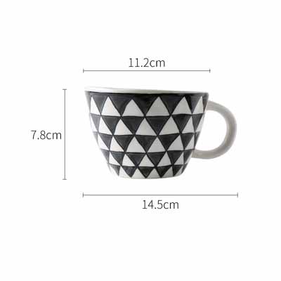 330ml Cup & Saucer-T