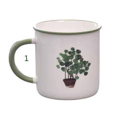 350ml green mug-A