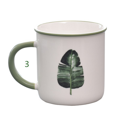 350ml green mug-C