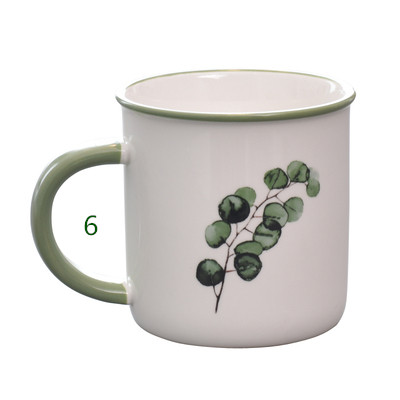 350ml green mug-F