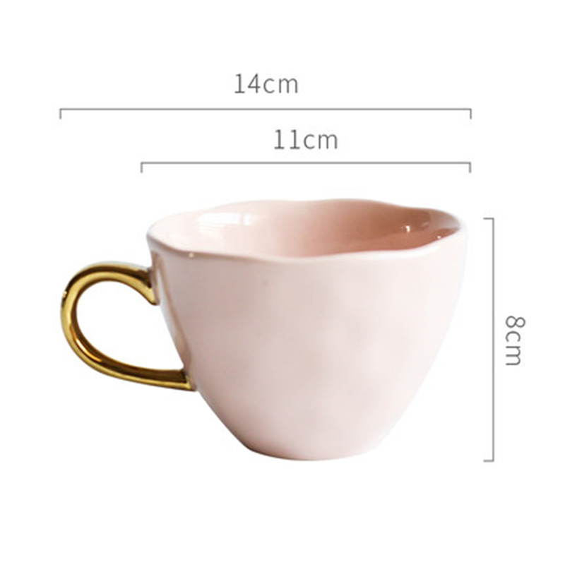 350ml pink mug