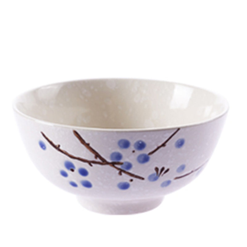 4.5 inch blue plum bowl