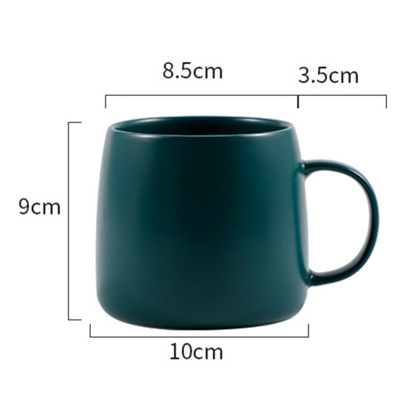 500ml green mug