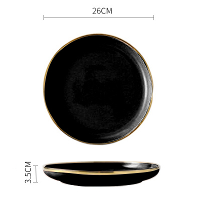 Black 10 Inch Plate_8