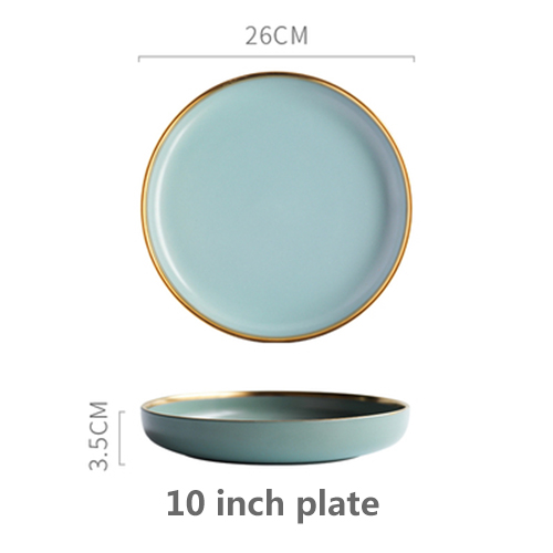 Green 10-inch plate_10