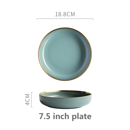 Green 7.5-inch plate_15