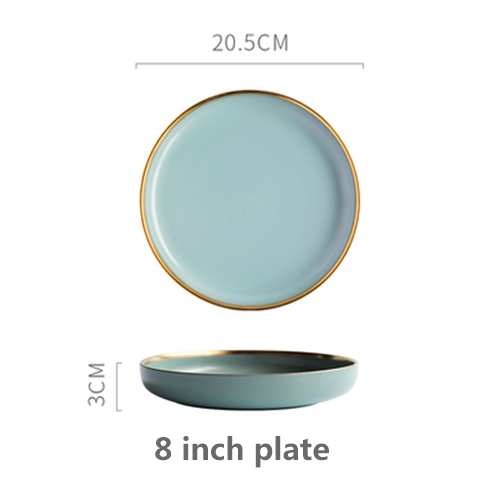 Green 8-inch plate_7