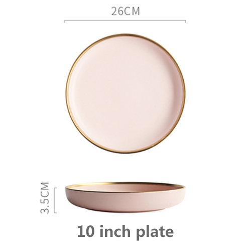 Pink 10-inch plate_11
