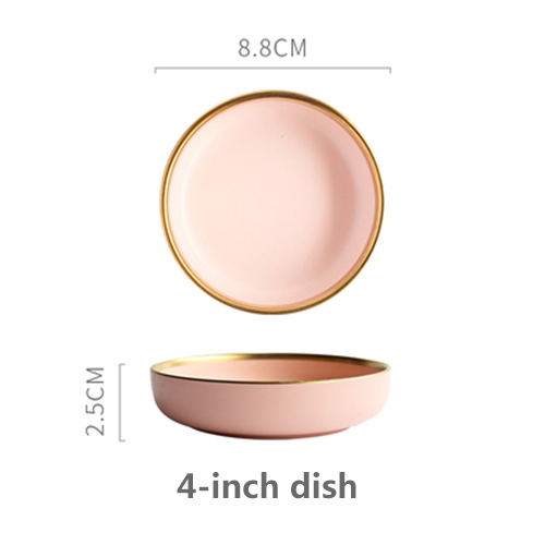 Pink  4-inch dish_2